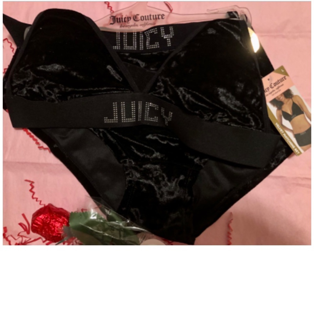 Juicy Couture Velvet Matching Set